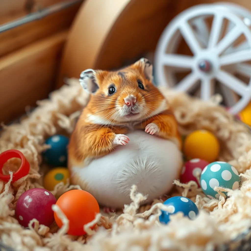 Jak wygląda chomik w ciąży?