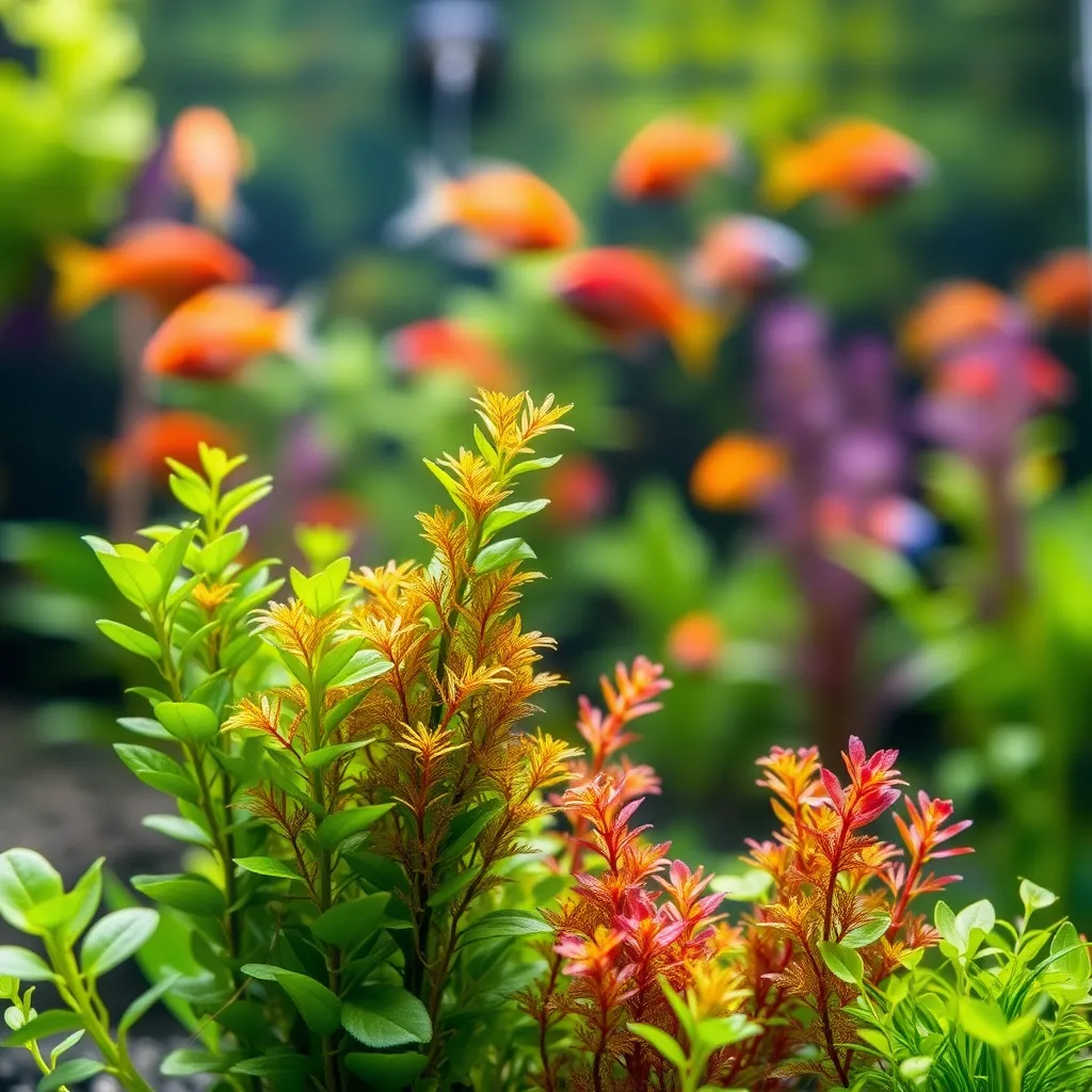 Jak sadzić rośliny w akwarium?