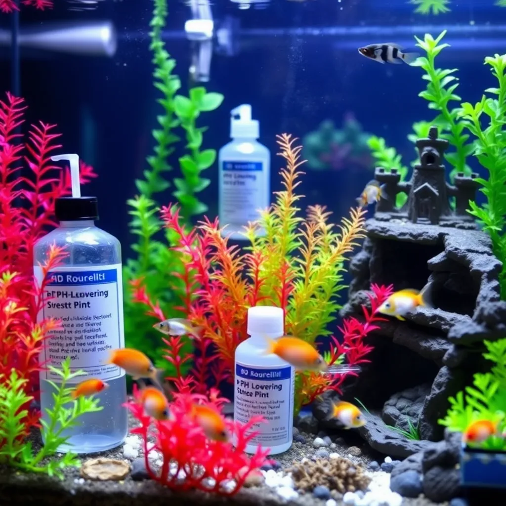 Jak obniżyć pH w akwarium?