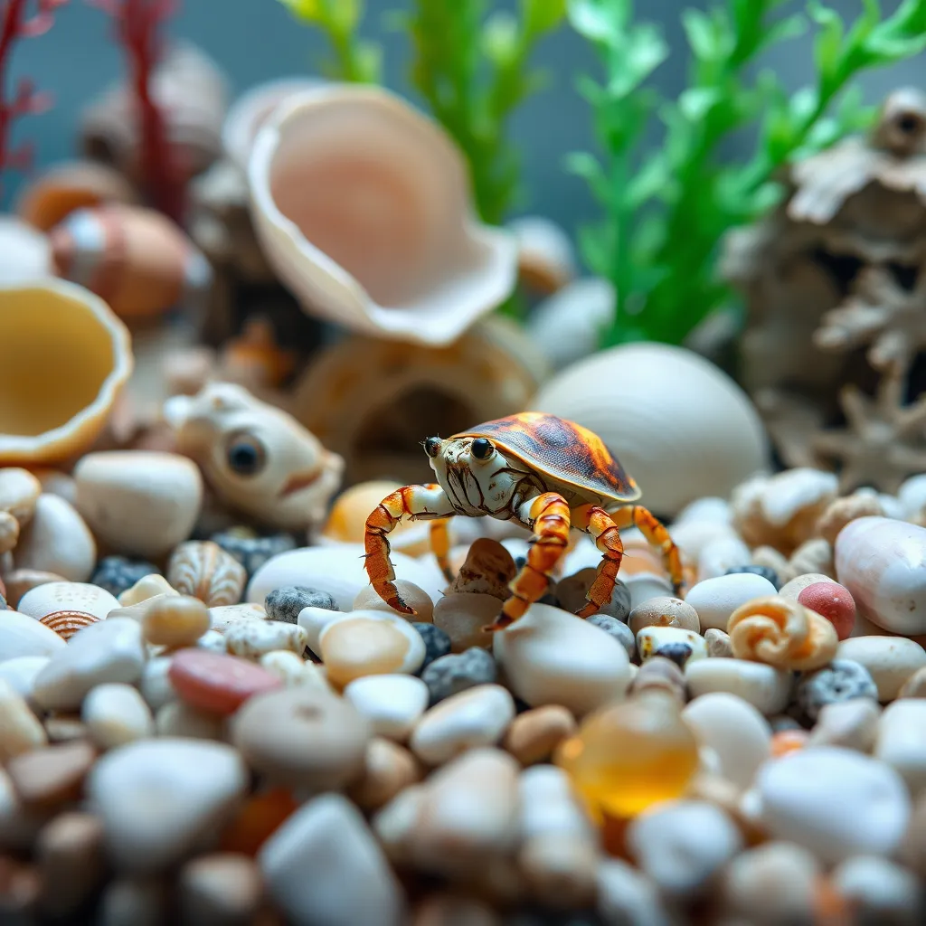 Jak urządzić akwarium dla kraba?