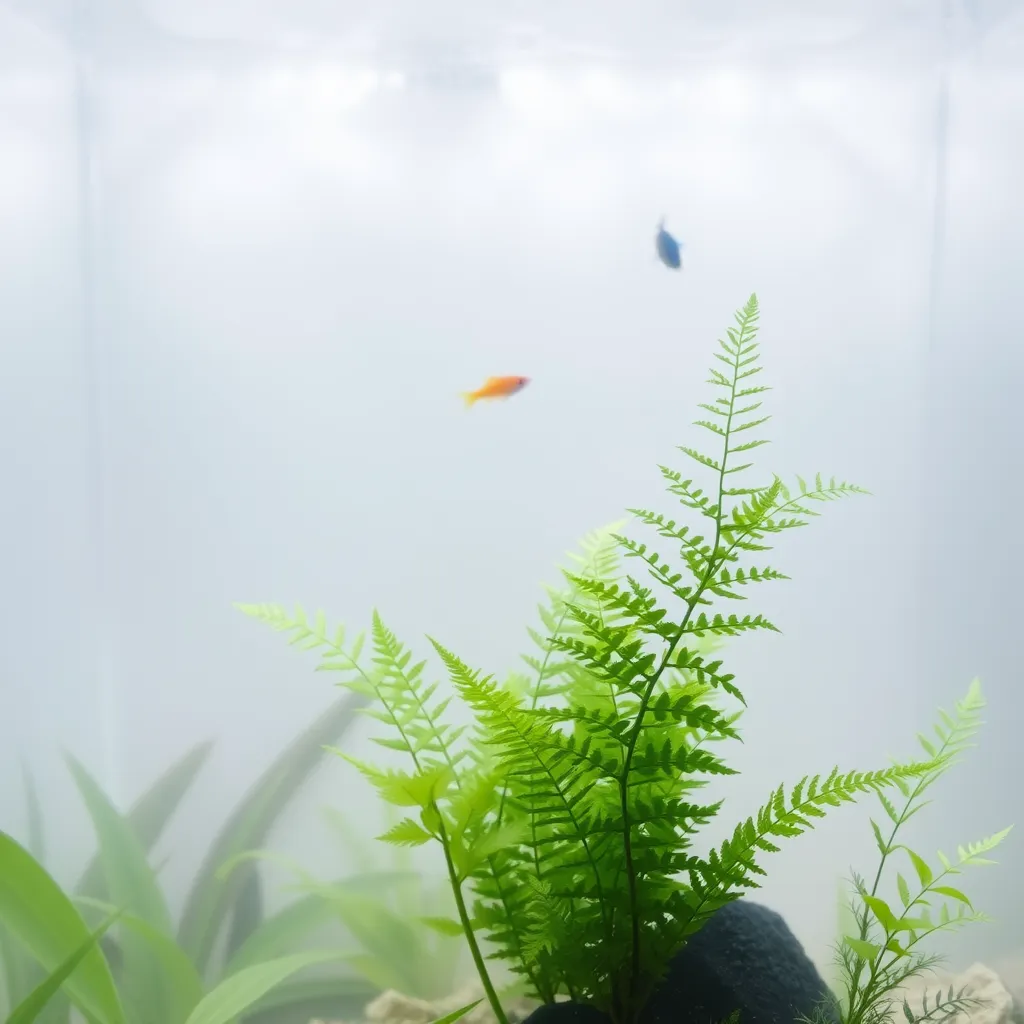 Mleczna woda w akwarium – co robić?