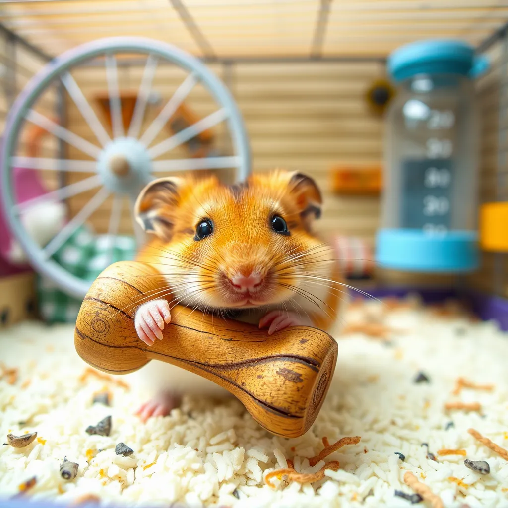 Dlaczego chomik gryzie klatkę?