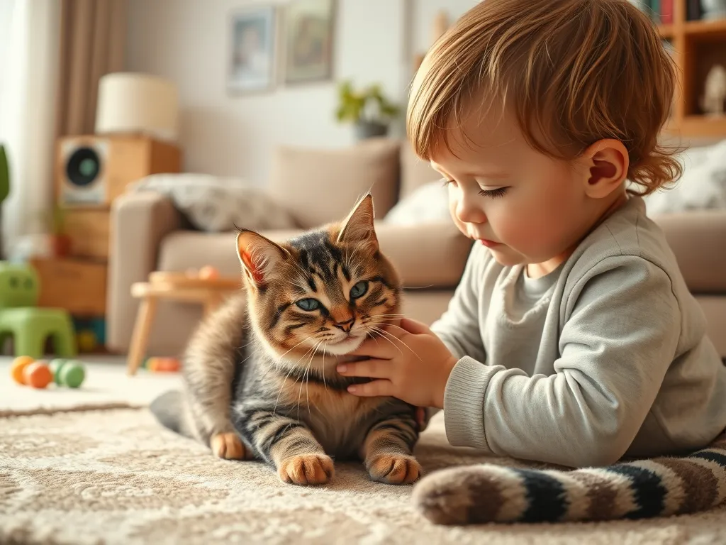 Dziecko i kot pod jednym dachem – jak bezpiecznie rozpocząć wspólne życie?