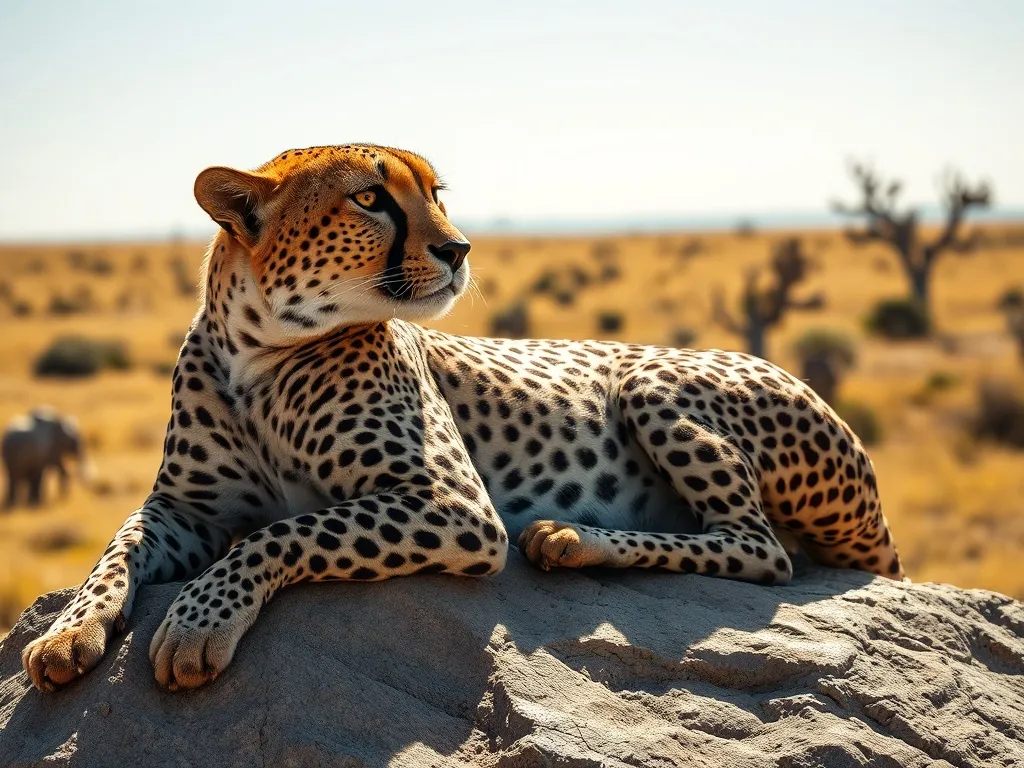 Gepard – charakterystyka, zasięg występowania, życie społeczne