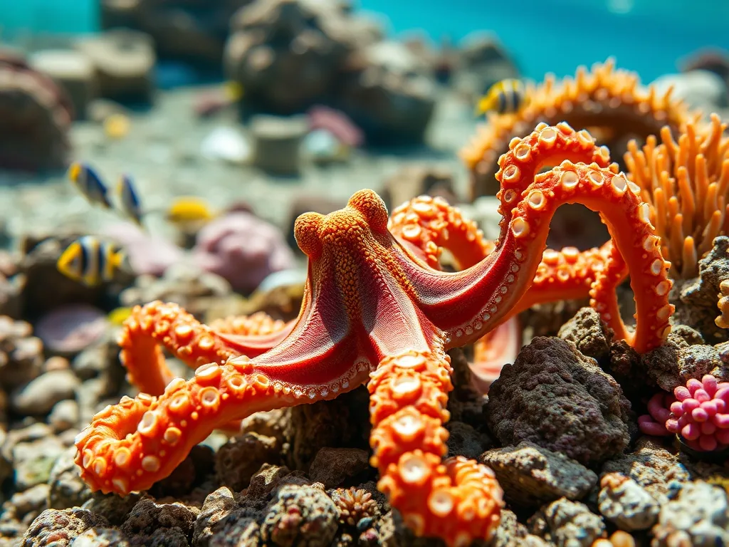 Ośmiornica – opis gatunku, cykl życiowy, zachowanie i ekologia