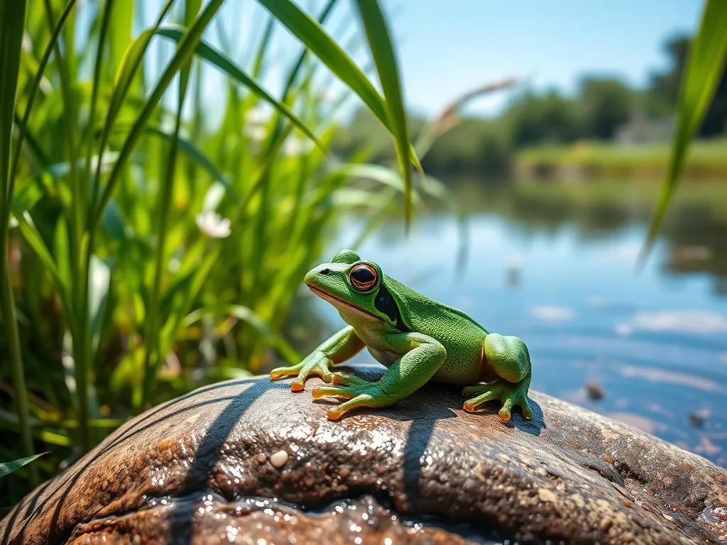 Żaba – występowanie, właściwości ekologiczne, tryb życia
