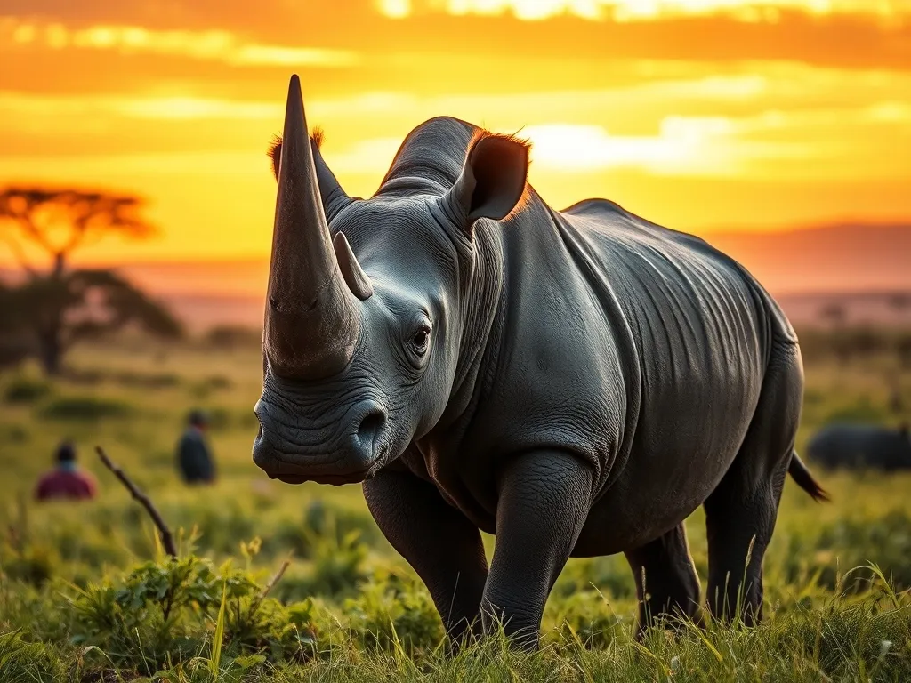 Nosorożec – opis gatunku, tryb życia, zagrożenia i ochrona