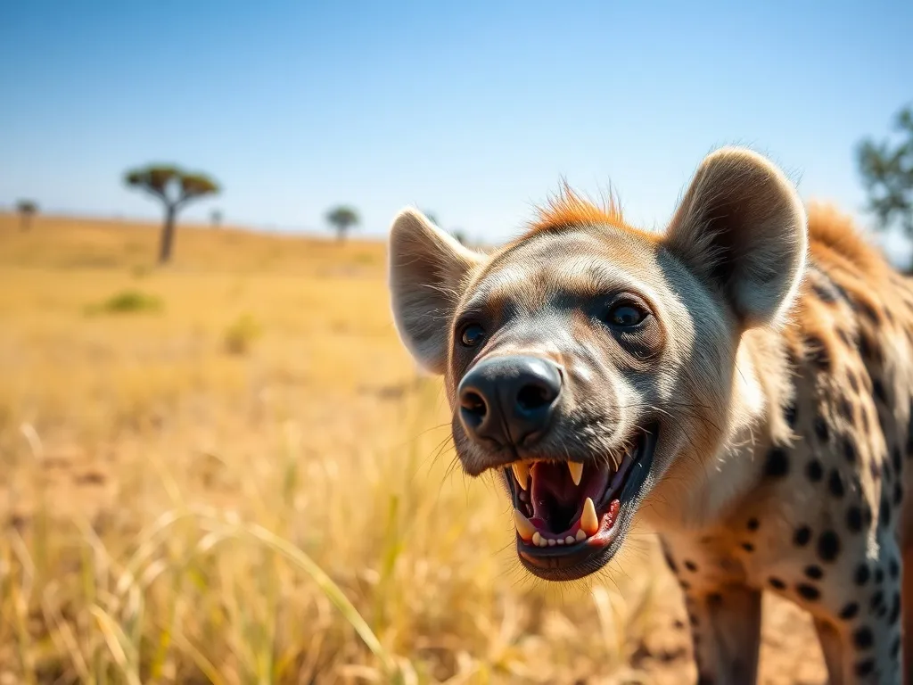 Hiena – opis gatunku, występowanie, tryb życia